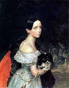 Portrait of U. M. Smirnova Karl Briullov